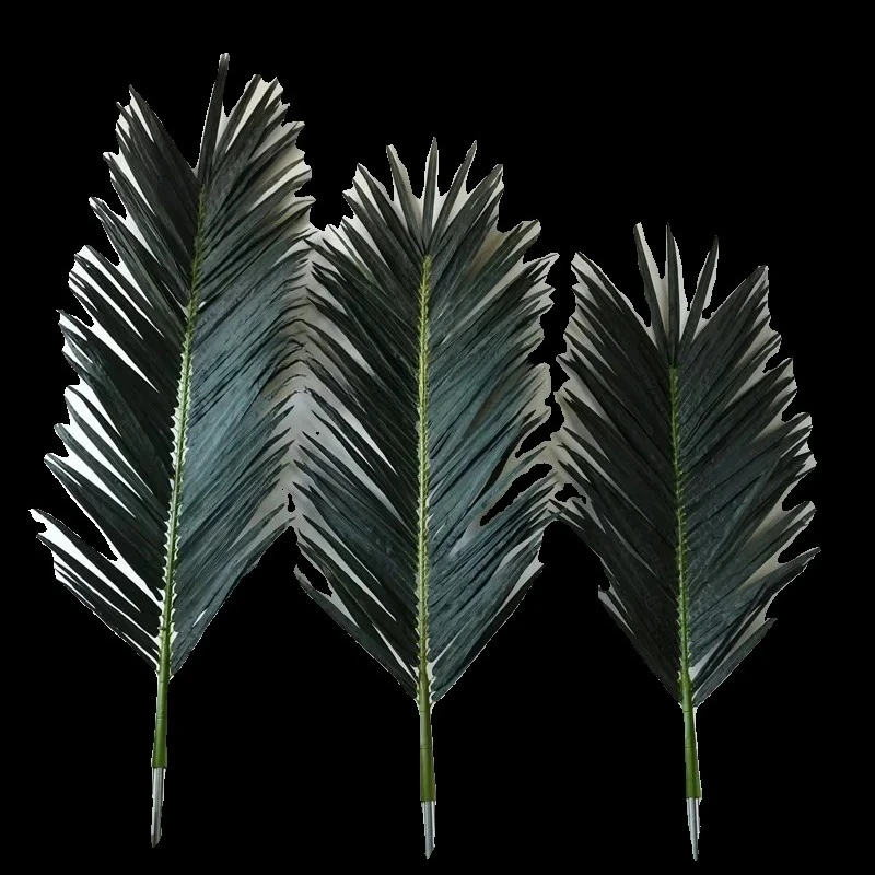 

A13 Artificial Coconut Leaves Large Fake Trees Leaves Prop Decoration Big Trees Palm-Leaf Fan Palm Coconut Leaves