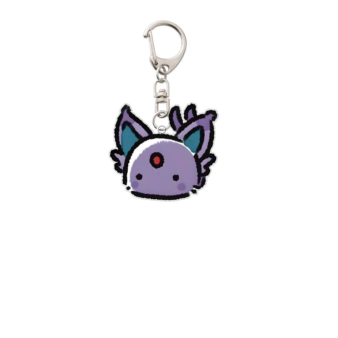 Eeveelutions Family Acrylic Keychain Anime Cartoon Bag Pendant Decor Accessories Kawaii Pocket Monster Party Keys Birthday Gift view 6