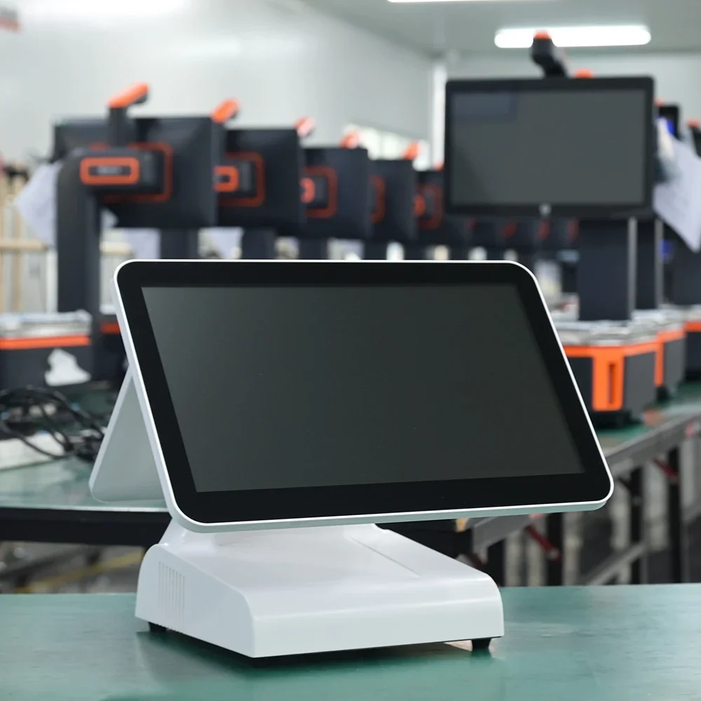 2025 offre spéciale nouveau design marque privée blanc caisse enregistreuse écran tactile Terminal de paiement Windows Pos systèmes Machine