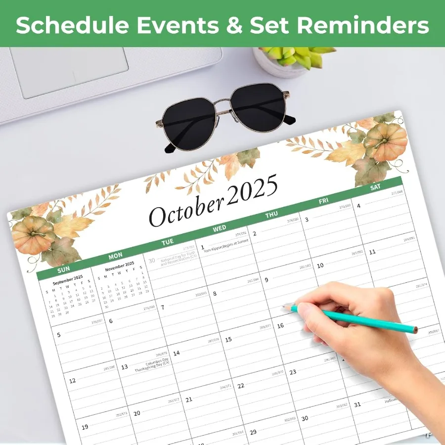 Calendario 2026 Calendario magnetico per frigorifero Esegue da luglio 2025 a dicembre 2026 Calendari da frigorifero per ufficio scolastico e Ho