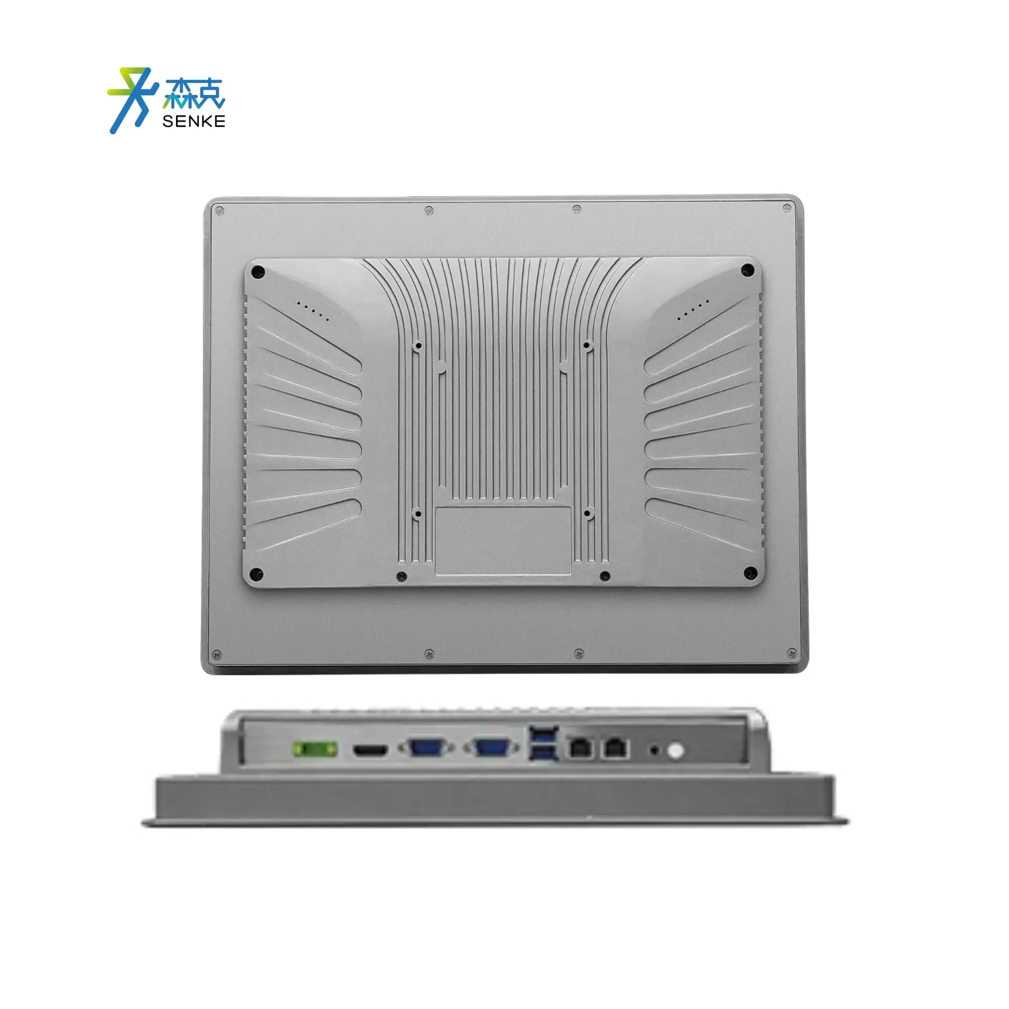 All In One Fanless pc all in one touch screen industrial panel pc Senke 10.4" 12.1" 15"  industrial monitor pc