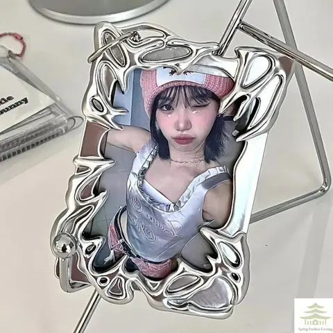 Electroplating Photocard Holder - Personalized Kpop Star Card Protection Cover