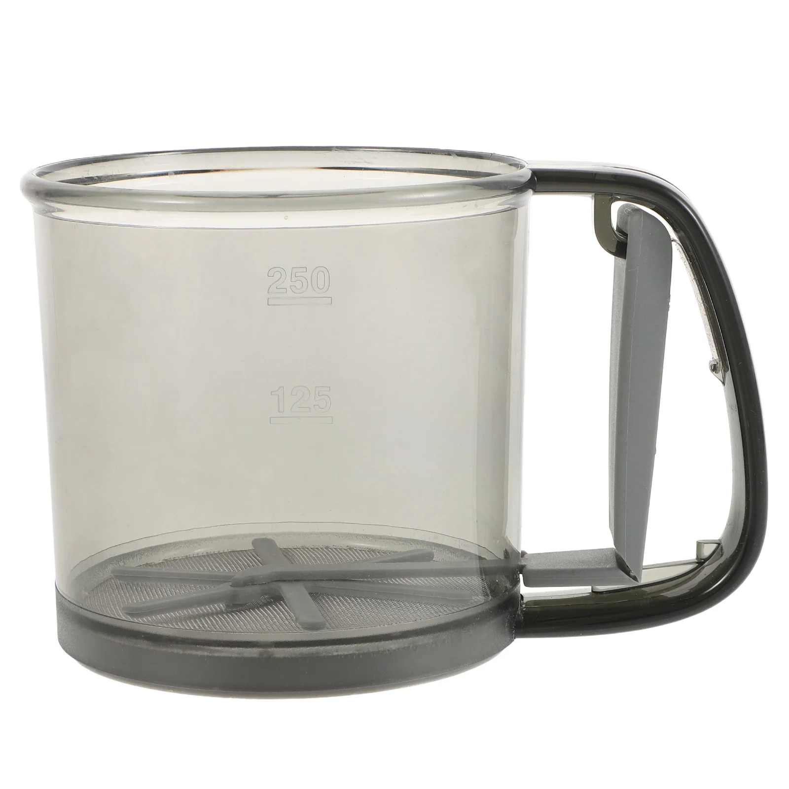 

Semiautomatic Flour Sifter with Fine Mesh Strainer for Baking Cakes and Powdered Sugar Sifting Smooth Texture Home Baking Tool