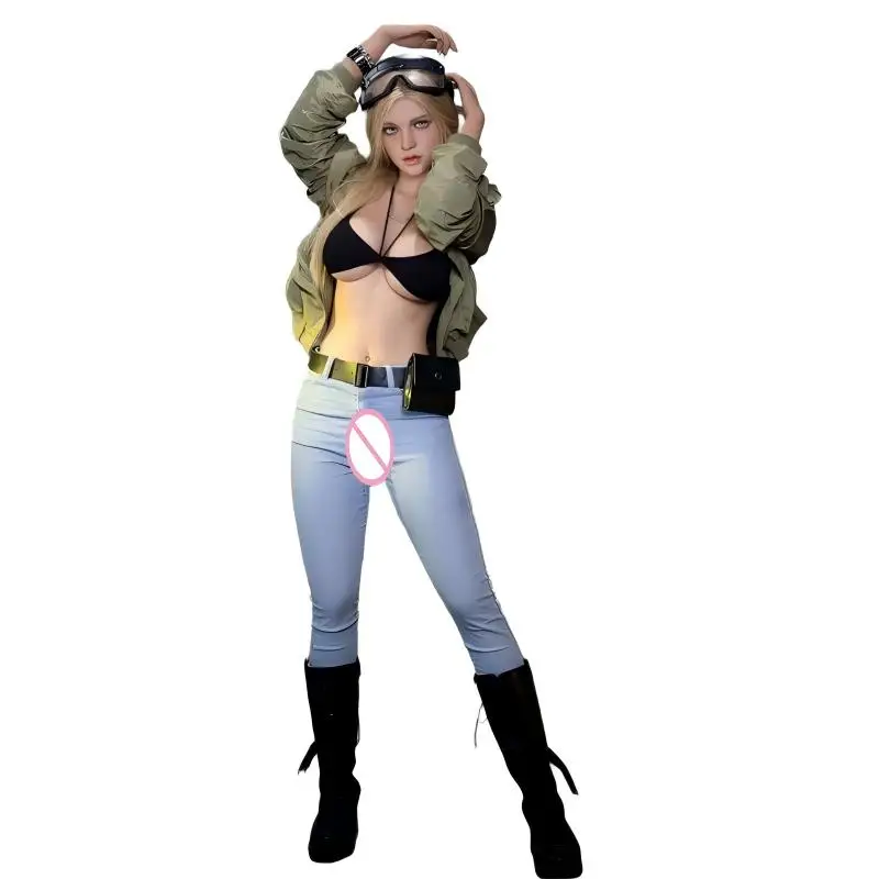 mueca 170cm Blonde Adventure Style Beauty Realistic Adult Love Doll Silicone Flexible Pose Adult Toy mueca sexual 18+Xxx