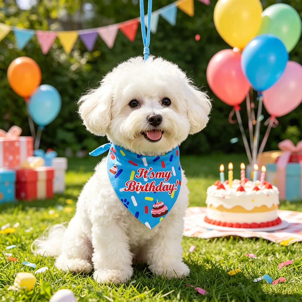 Pañuelos con baberos para perros y gatos: accesorios de fiesta - imagen 3