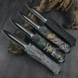 Multifunctional BM Opening Outdoor D2 Blade Hunting Knife Tactical EDC Knives ABS Handle Survival Pocket Tool with Clip