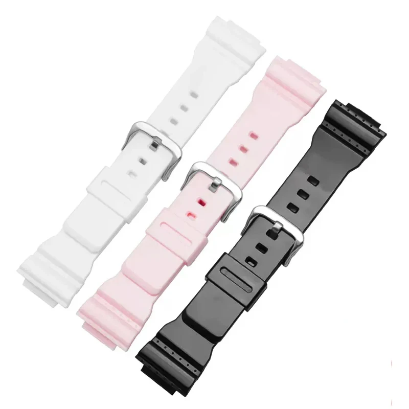 Silicone Strap Substitute For G-Shock GMA-S110/S120/S130/S140/DW-5600 Series Female Male Interface Rubber Watch Strap.