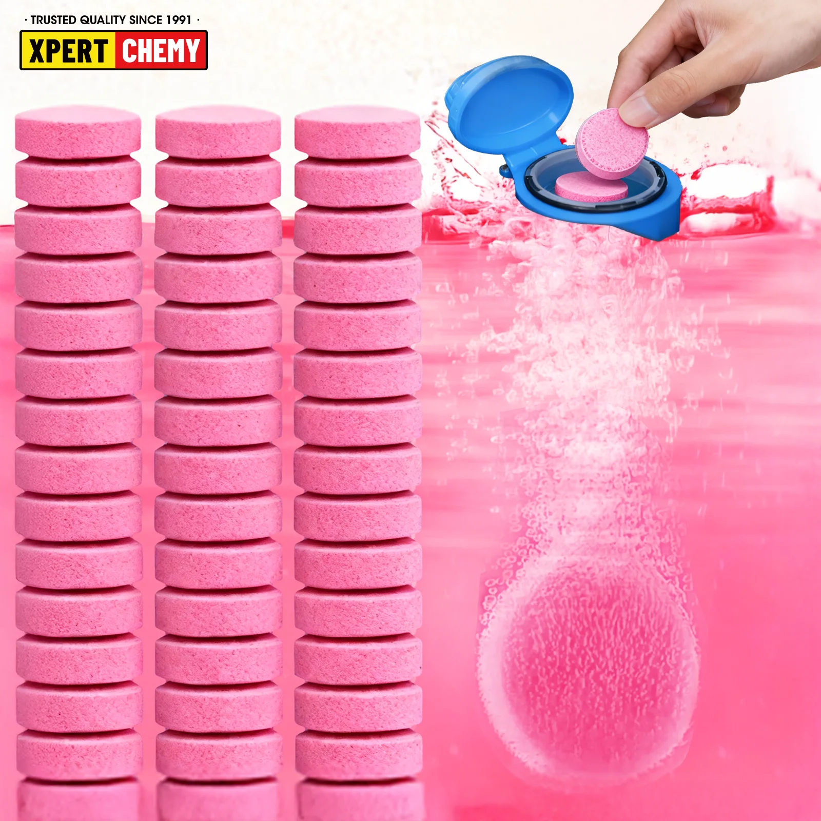 

Многофункциональные шипучие таблетки для чистки автомобильного туалета без запаха, таблетки для выпечки на основе газировки, таблетки для чистки автомобильного туалета