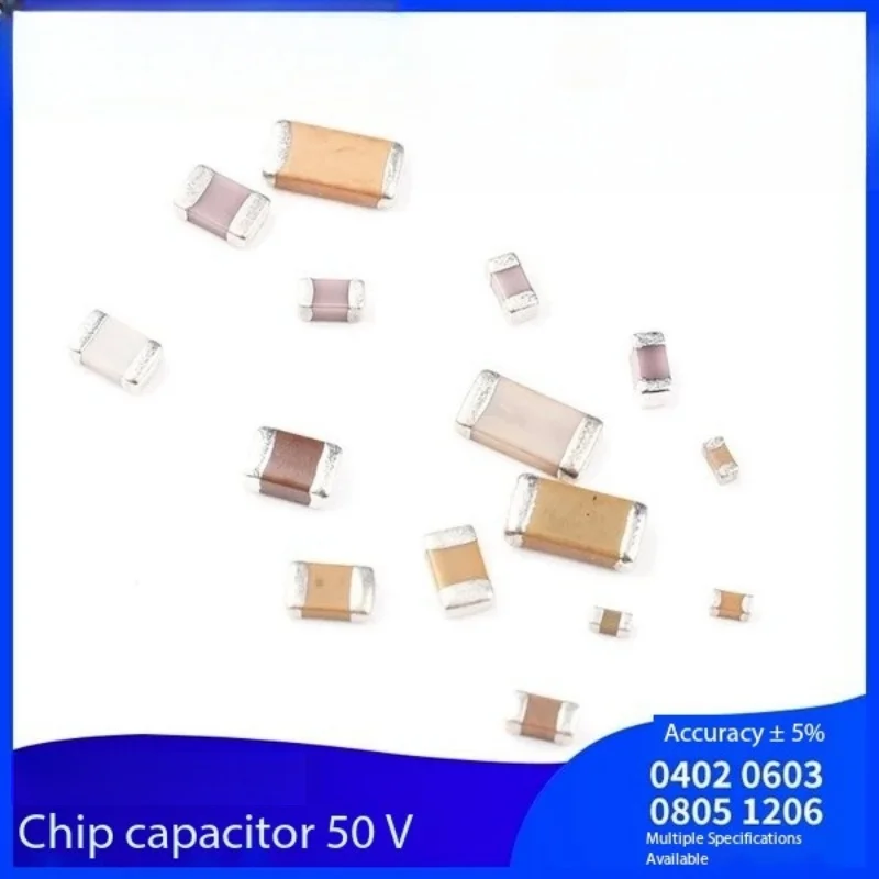 50PCS 0805 0603 0402 1206 SMD capacitor 30/33/39/47/56/68/75/82/100PF 101