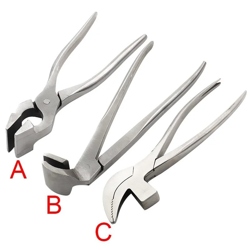 Leather Edge Adjustment Press Flatten Plier Clamp for Handbag Leather Bag Making Pliers DIY Hand Tools Fixed Clamp Pliers