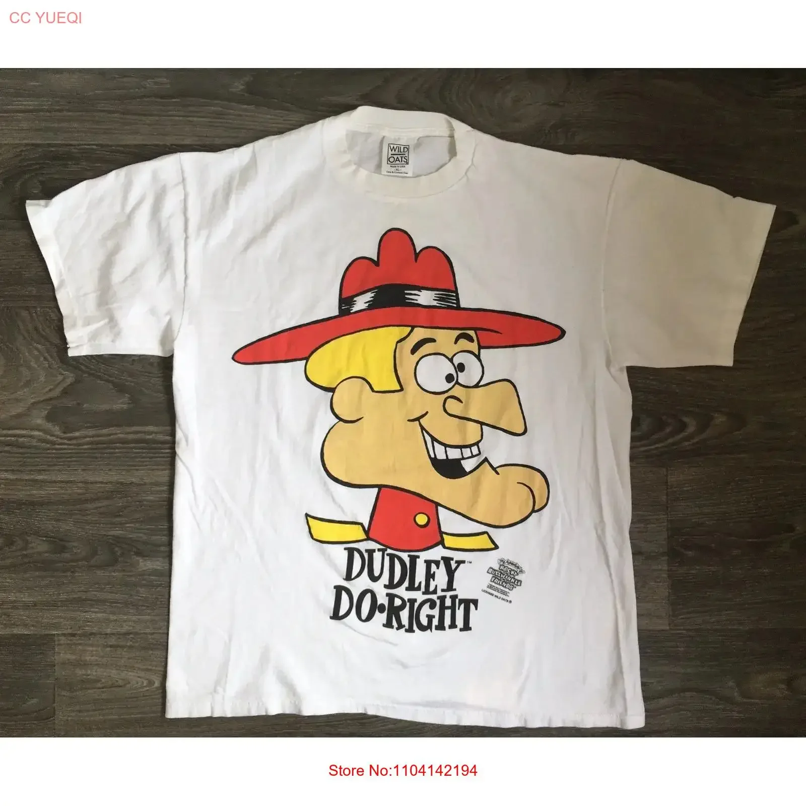 Camiseta de la película Dudley Do Right, de algodón, todas las tallas S-5XL, estilo vintage, lavado, gráfico, informal, suave, ropa de diseñador, cómoda