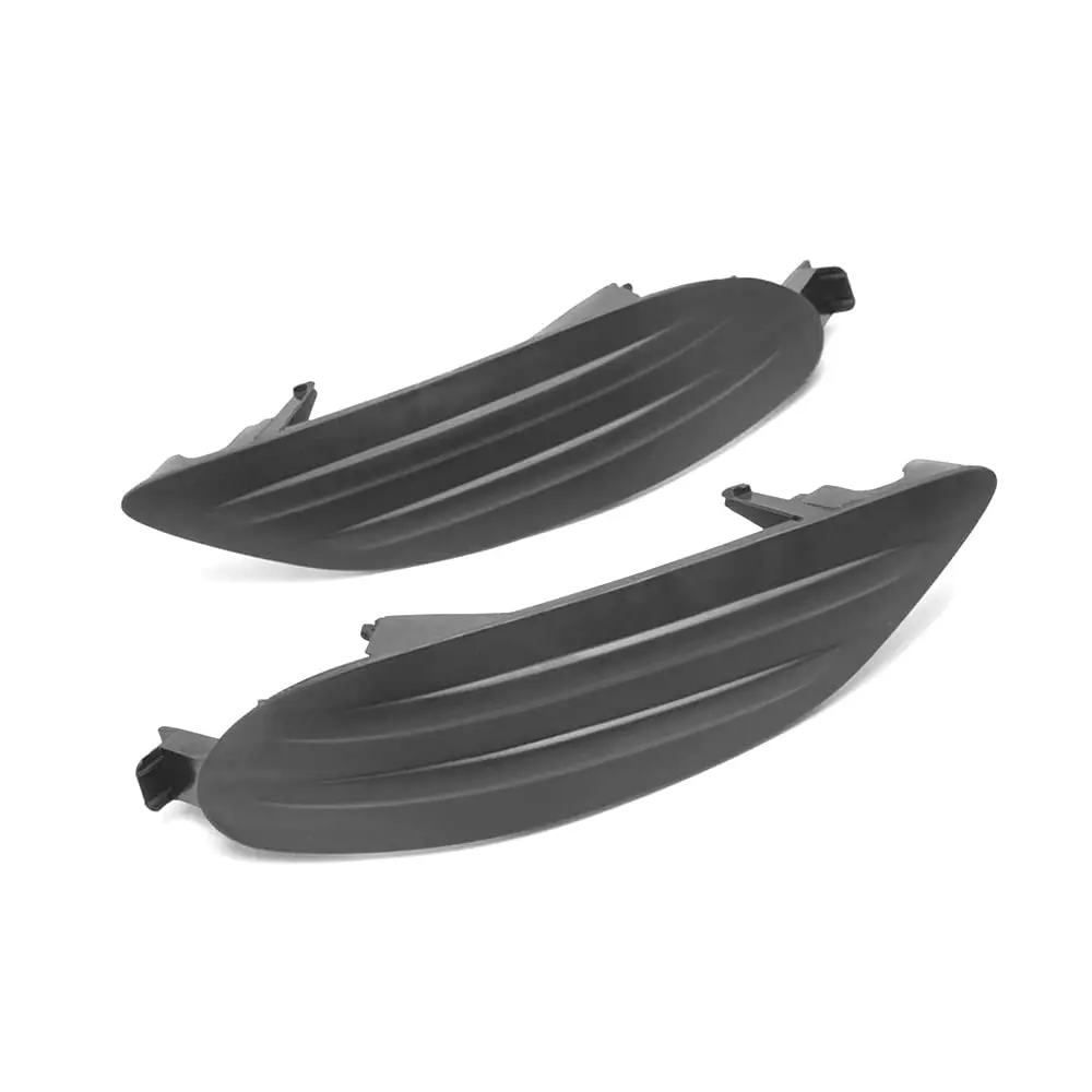 

For 05-08 Toyota Corolla Plastic Front Bumper Fog Light Lamp Grille Covers Black