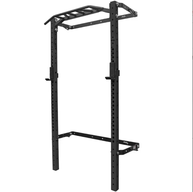 Wall-mounted squat rack wall-mounted multi-functional foldable gym home bench press rack home private education