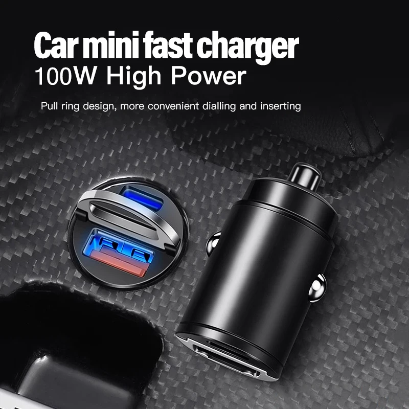 USB C Car Charger Fast Charging Hidden Convert Plug Phone Charger for Toyota Corolla RAV4 Camry Honda Civic CR-V Nissan Qashqai
