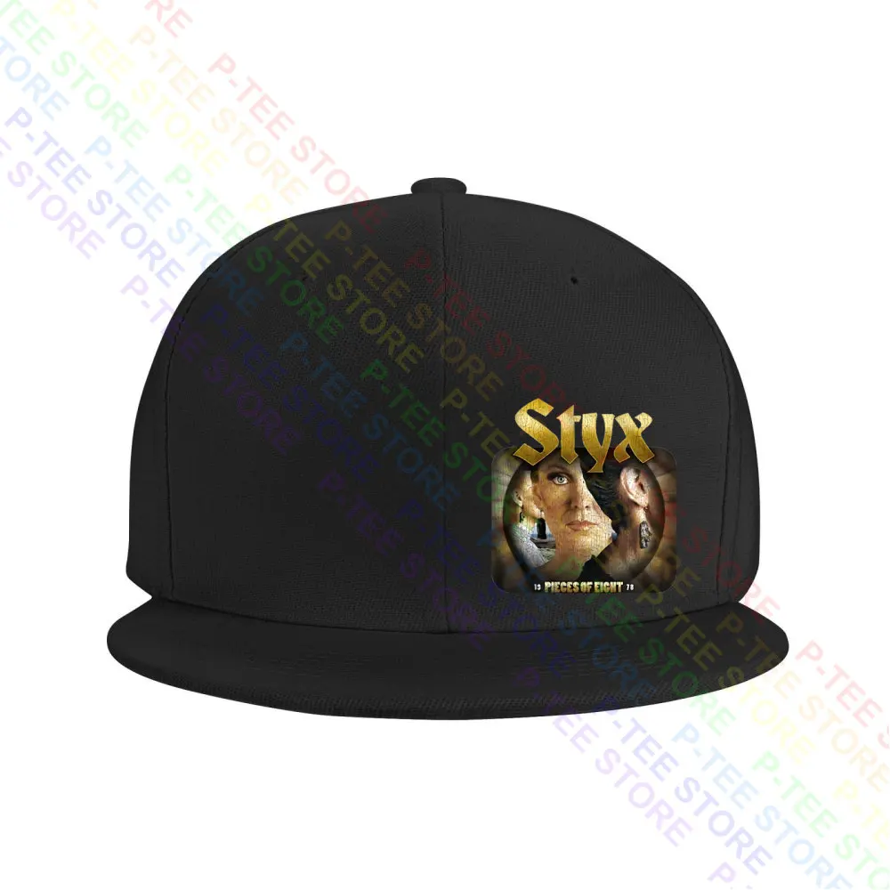 Styx Pieces Of Eight American Baseball Cap Snapback Caps Knitted Bucket Hat