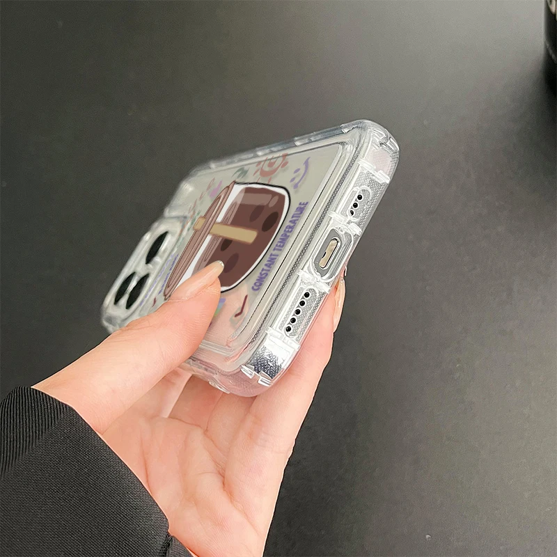 J2540 Fall Prevention Cushion Type For Samsung Galaxy A14 A34 A54 A52 A51 A72 A73 A12 A32 A23 A42 Case DIY Soft TPU Cover