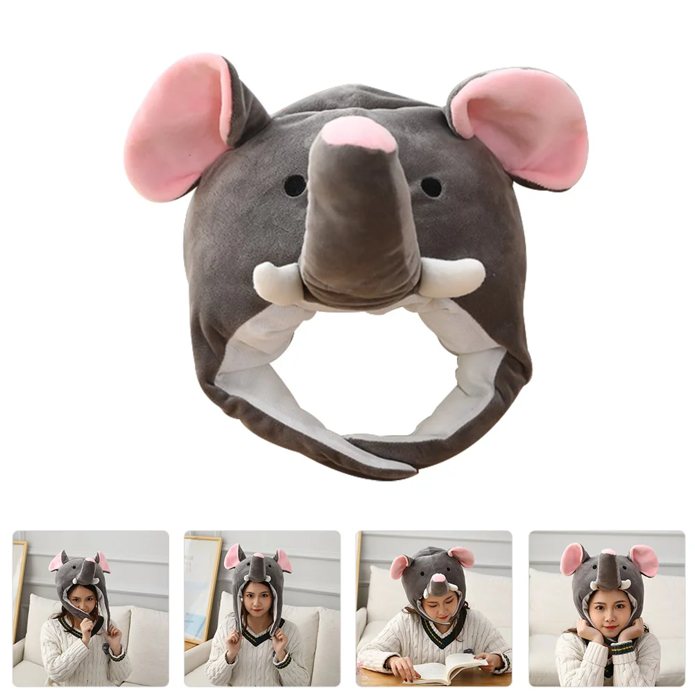 

Elephant Headgear Hat Pp Cotton Cosplay Props Party Hat Child Stylish Fashionable Carnival Masquerade Music Festivals