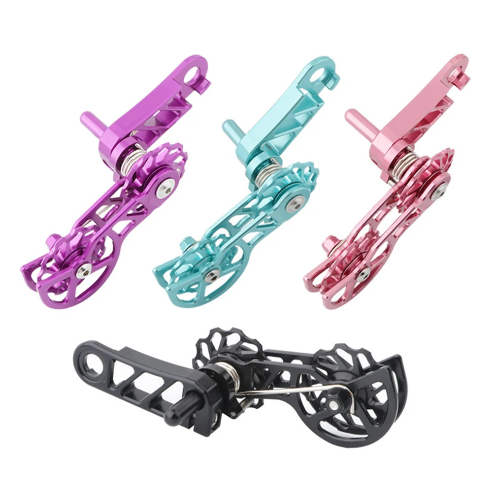 

11T Alloy Guide Wheel Guide Wheel Folding Bike Guide 11T Metal Guide Wheel Hollowed-out Design Lightweight Bike Accessory