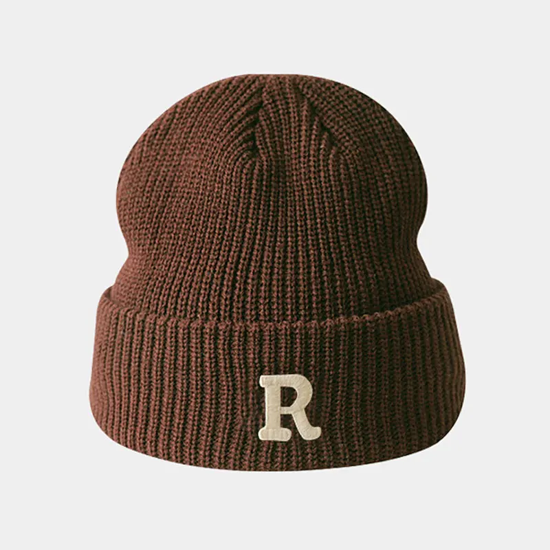 Nowa uśmiechnięta twarz wełna czapki z dzianiny Skullcap kobiety męskie czapki jesień wiosna marka Skullies czapki Baggy czapka z dzianiny Melon Cap