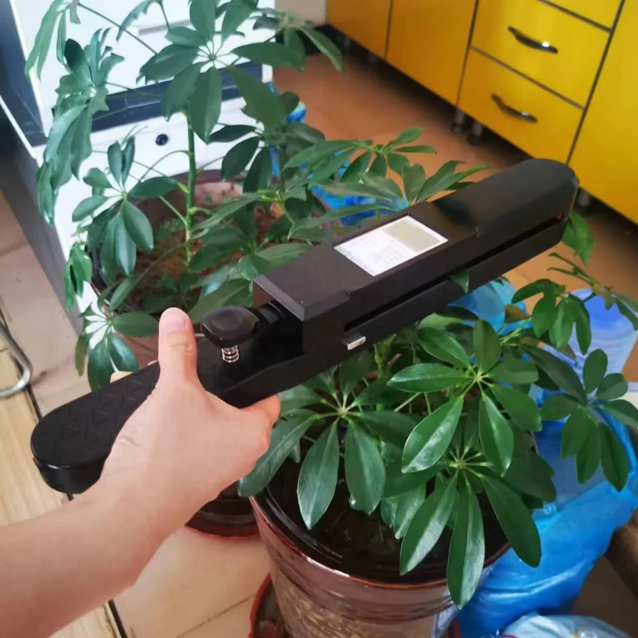 Portable Crop Leaf Area Meter Handheld Plant Leaf Area Detector Laboratory School Research Leaf Area Meter