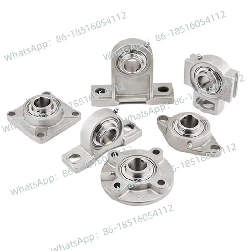 

Stainless steel SUCF209 bearing F210 outer spherical F211 with seat 212 square 213