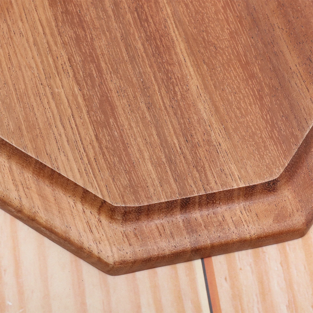 

Tray Octagonal Wooden Pallet Serving Plate Bread Cups and Plates Coaster Fruit Snack