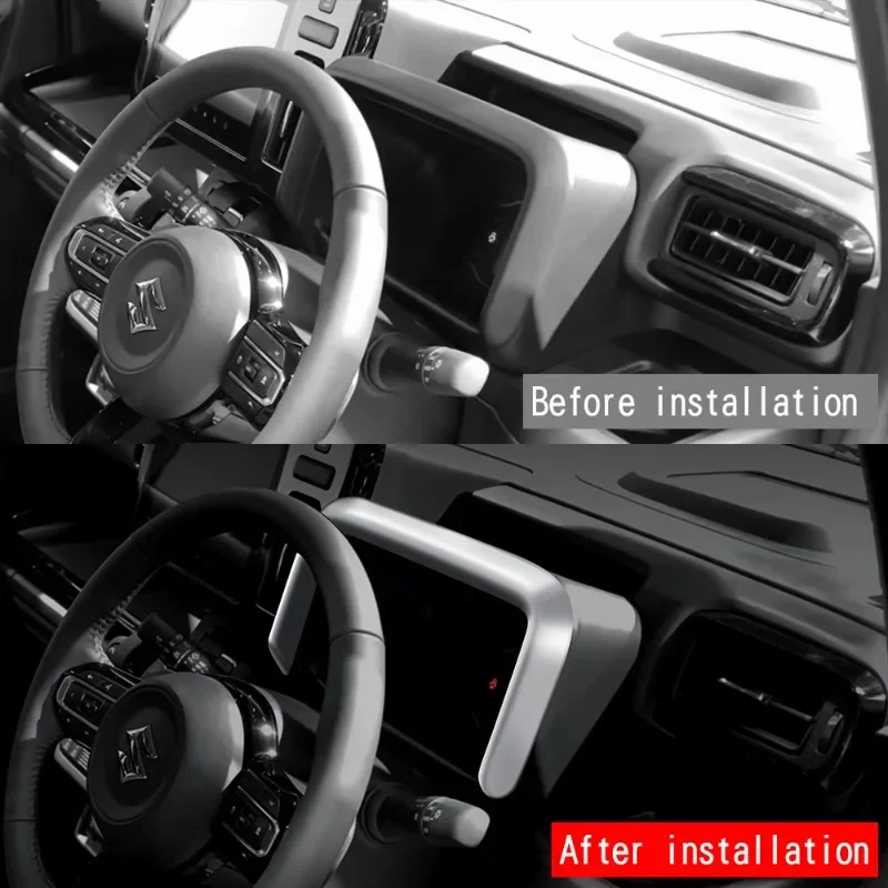 Car Interior Dashboard Tachometer Speedometer Frame Panel Cover for SUZUKI SPACIA Custom MK04 Interior Accessories 2024