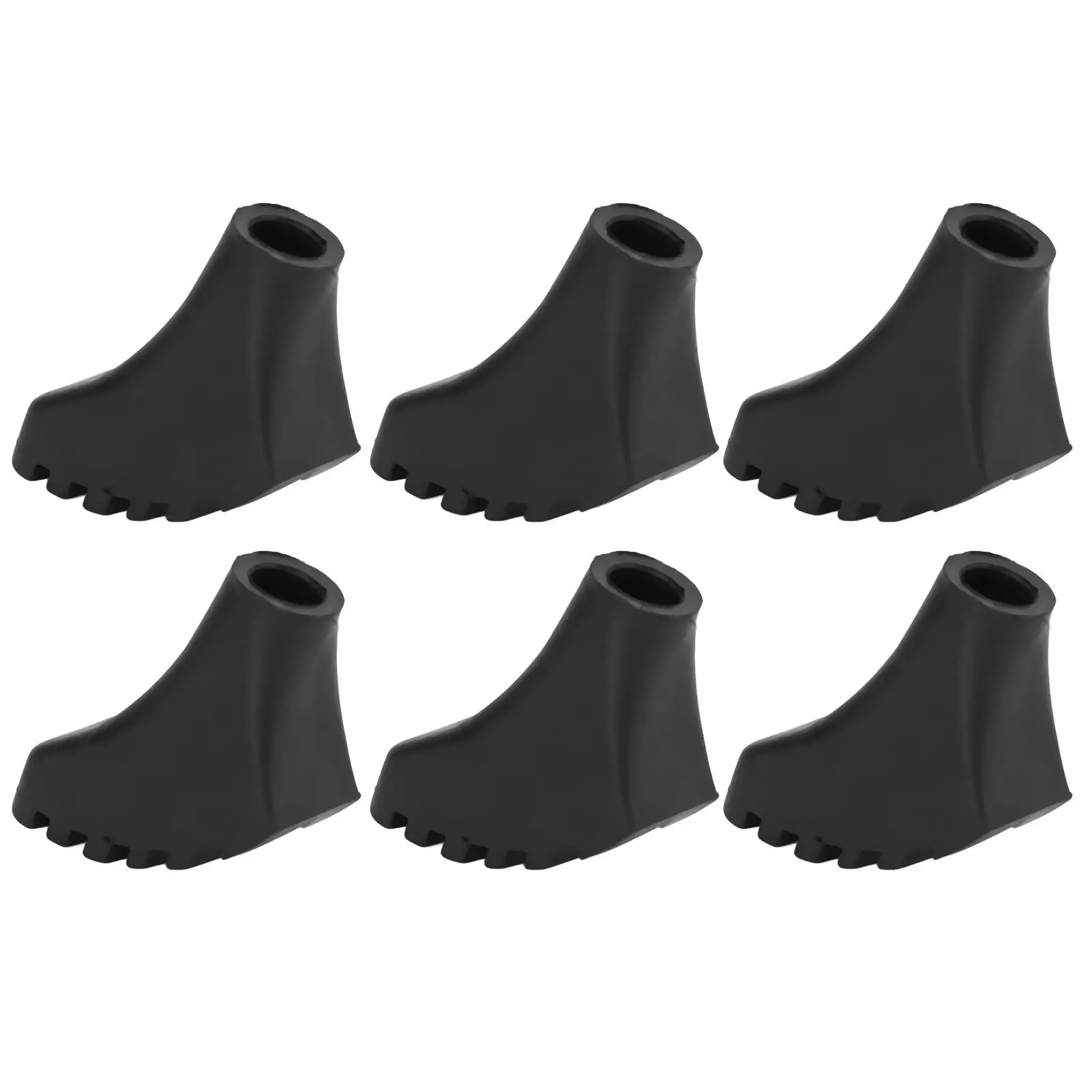 Durable Trekking Pole Tips Protectors for Outdoor Hiking, Impact Resistance for Asphalt and Cement Roads