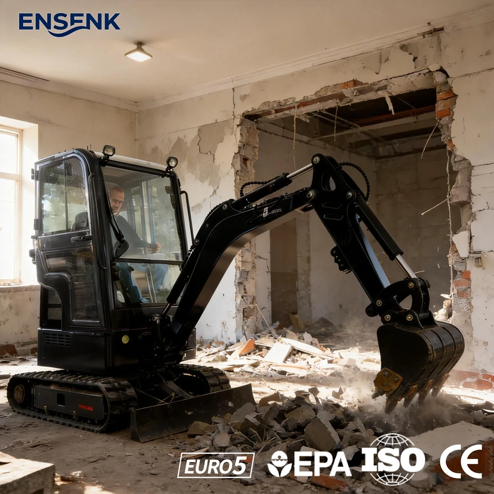 

Мини-экскаватор 0.8-2.0 тонны с двигателем Yanmar, многофункциональный, дизельный, для строительных работ, прямые поставки с завода в Европе