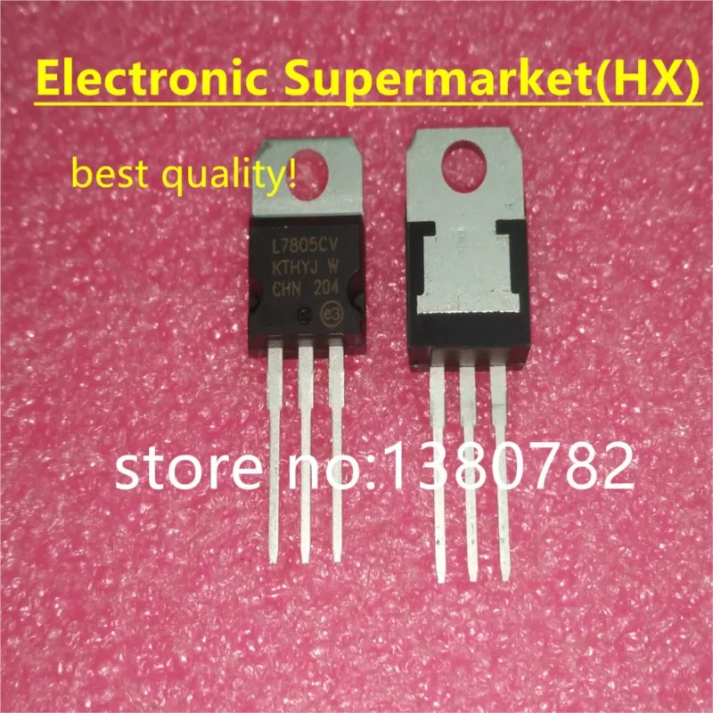

Free Shipping 50pcs/lots L7805CV L7805 NEW TO-220 IC In stock!