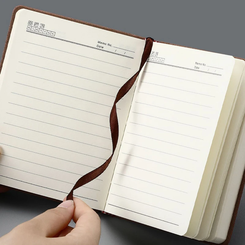 دفاتر ملاحظات A6 360P مبطنة/صفحة فارغة مذكرات مخطط مجلة المفكرة القرطاسية لمكتب اللوازم المدرسية رصاصة رسم جدول الأعمال 2025