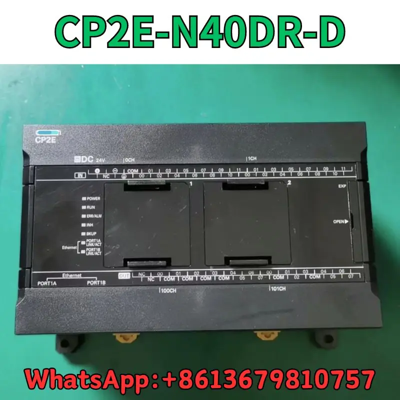 Used PLC CP2E-N40DR-D test OK Fast Shipping