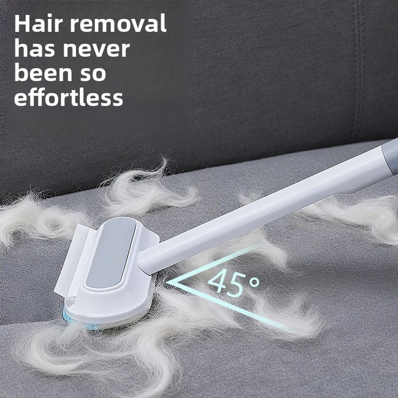 

Pet Hair Remover Scraper for Cats Dogs, Lint Sweeper Brush for Carpet Sofa Car Clothes — Multifunctional Home Fur Cleaning Tool