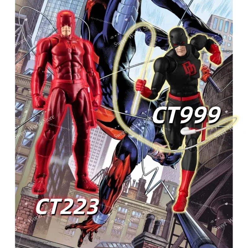 

В наличии! ХИТ! Оригинальная фигурка Daredevil от Ct Toys, Mafex 223, комикс-версия, аниме-фигурка, статуэтка, модель, игрушка.