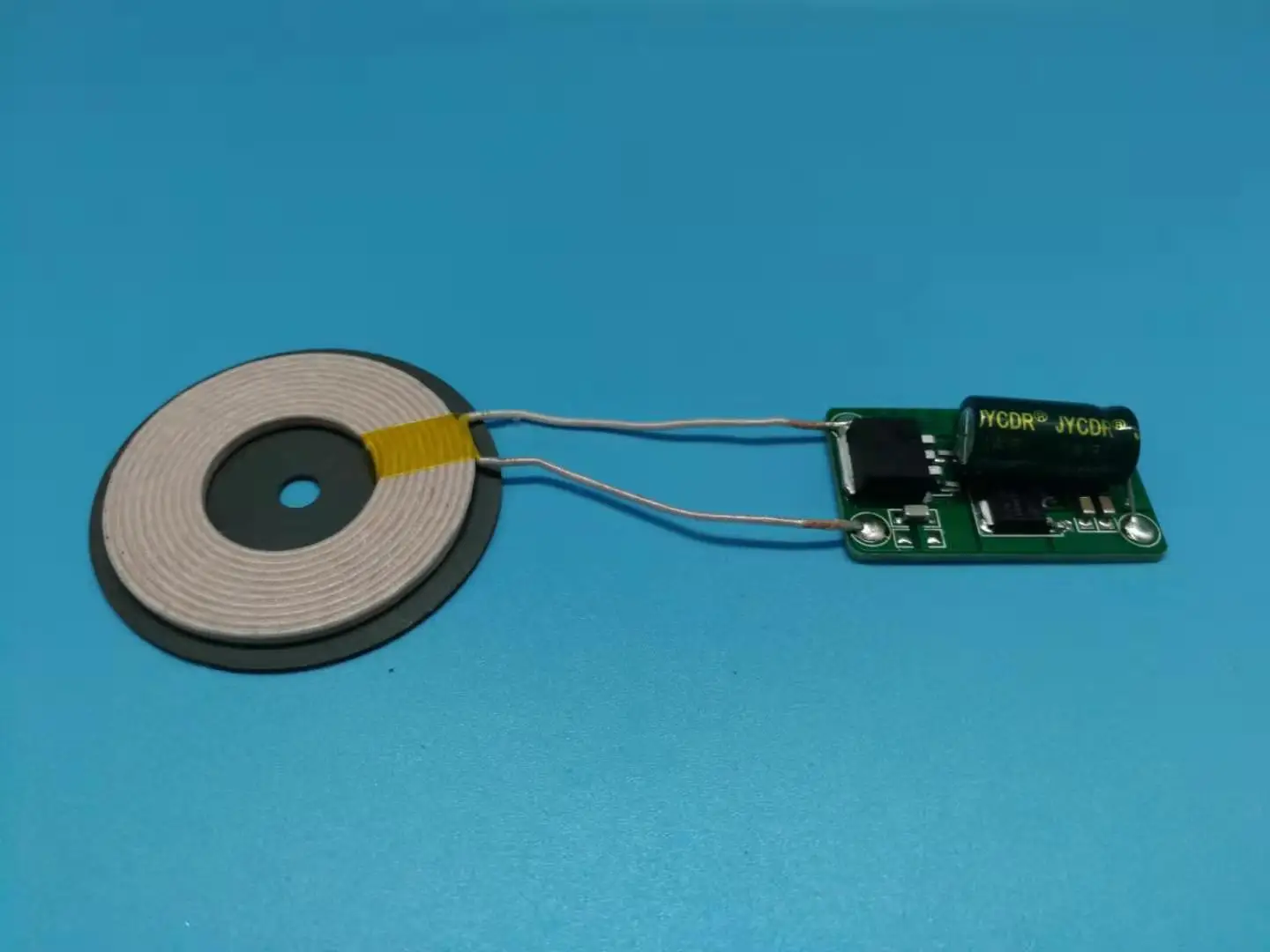 Imagem -04 - Módulo de Bobina de Carregamento Transmissor e Receptor Alta Eficiência Folha de Isolamento Magnético 50w dc 12v 24v 2.5a