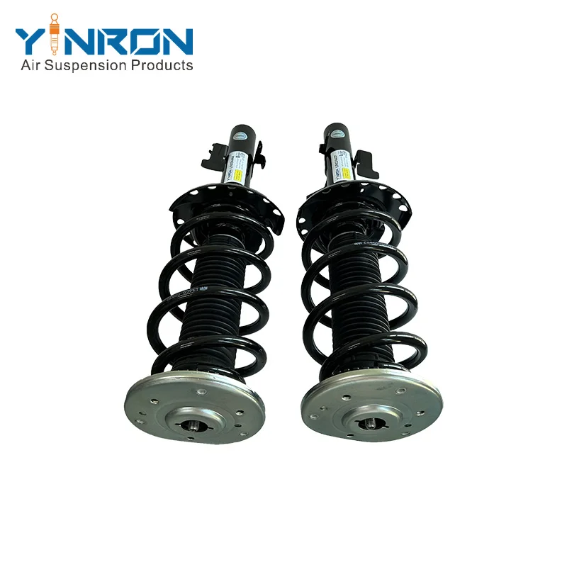 Pair Front Left and Right LR024437 LR024444 Coil Spring Shock Absorber For Land Rover Range Rover Evoque I