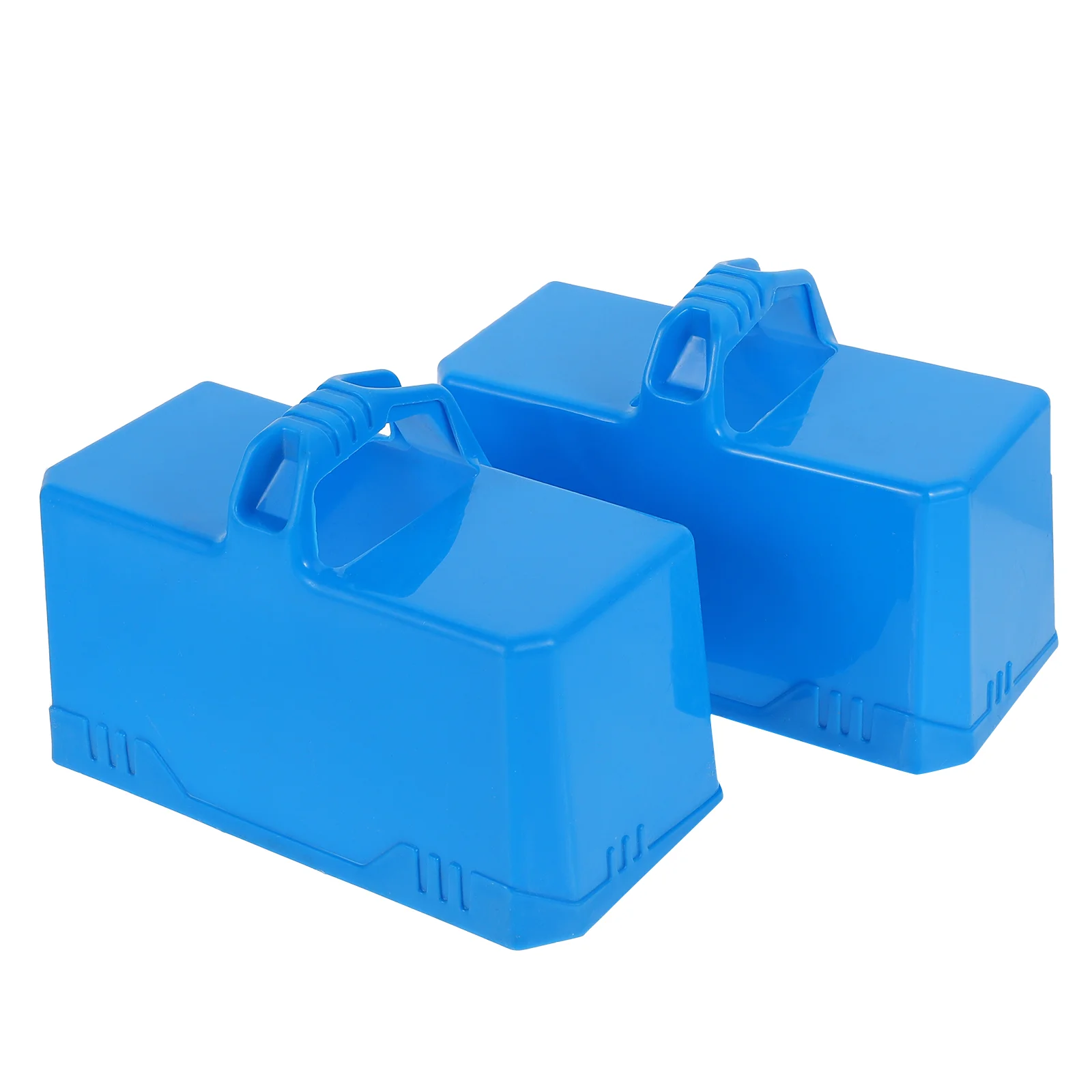 2 Pcs Snow Brick Mold Sand Block Maker Toy Molds Outdoor Winter Plastic Field Play