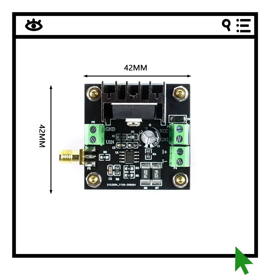 voltage-controlled-constant-current-source-module-high-power-and-high-linearity-laser-led-driven-electric-to-light-conversion