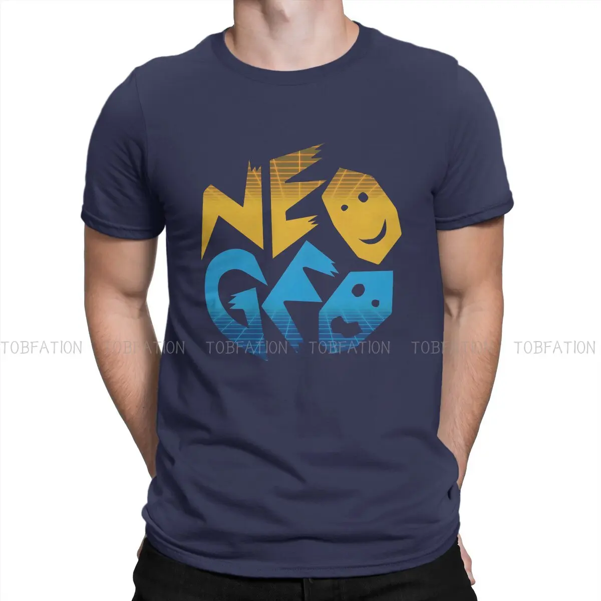 Metal Slug Game TShirt for Men Neo Geo Retro Style Soft Leisure Sweatshirts T Shirt High Quality Trendy Loose