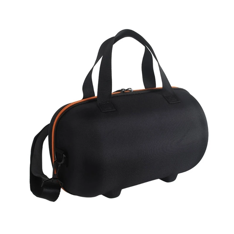 Speakers Carrying Case Durability EVA Pouches Shoulder Strap for Music Lovers