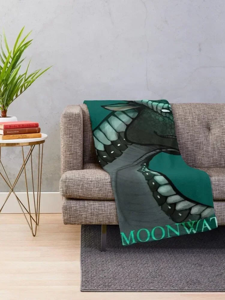 Wings of Fire - Moonwatcher Throw Blanket Decorative Sofa Blankets For Baby Quilt Blankets