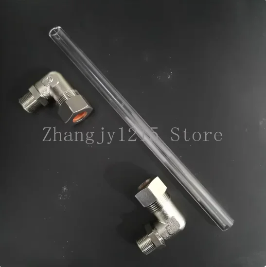 3 Points Water Level Gauge Elbow Join Elbow Liquid Gauge Copper Joint Liquid  Water Level Elbow