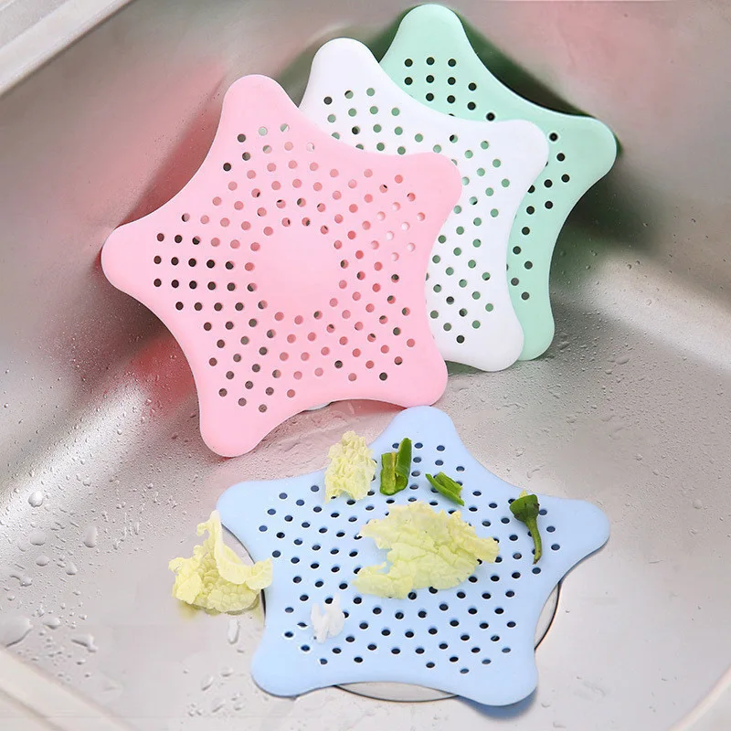 1Pc Sink Filter Hair Catcher Bath Stopper Plug Sink Strainer Filter Shower Sink Strainer Plug Anti-clogging Kitchen Accessories