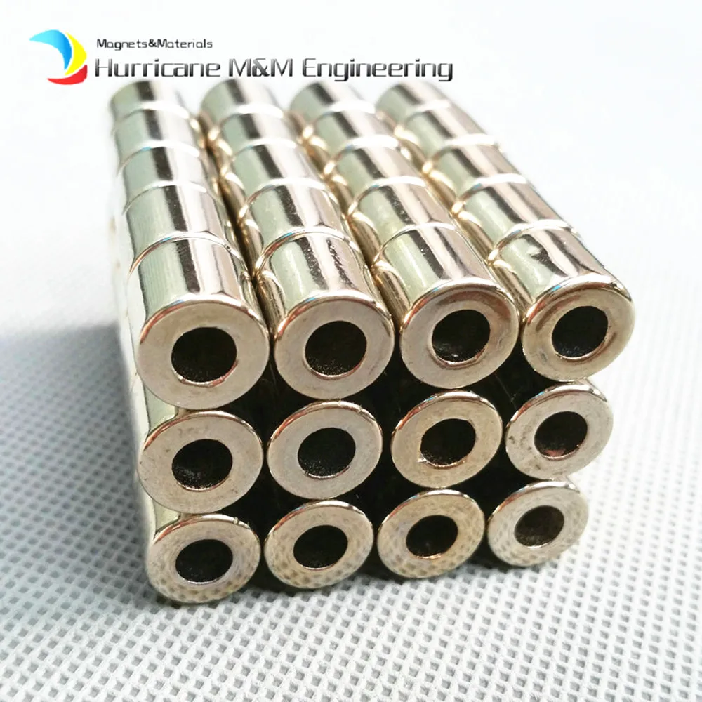 

NdFeB Magnet Ring Dia 10x4x10 mm N42 Tube Axially Magnetized Neodymium Permanent Rare Earth Magnets 600pcs