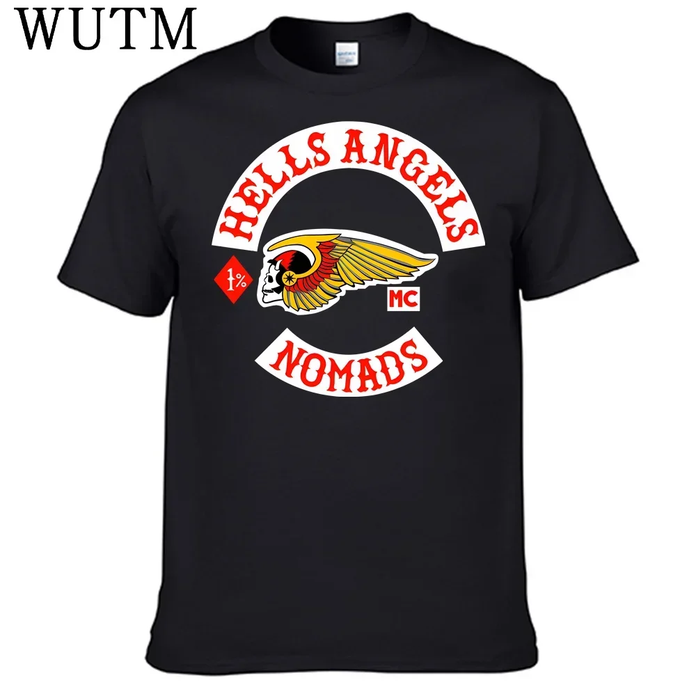 Hells Angels Nomads T Shirt 100% Cotton Men Shirt