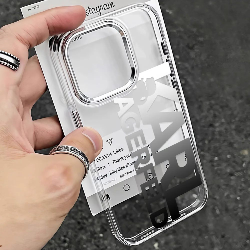 Hot Fashion Designer K Phone Case for IPhone 17 16e 16 15 14 13 12 11 Mini Pro Max X XR XSMAX 8 7 Ai