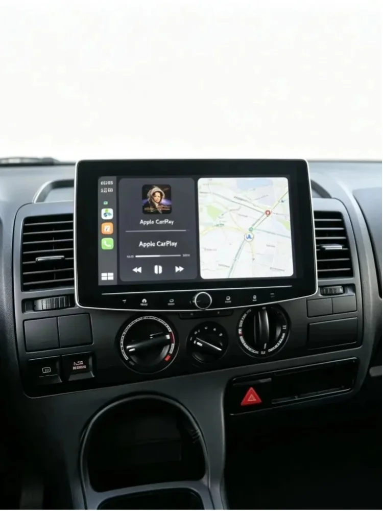 ESSGOO 10,1" 360 °   Manuell drehbares Android 15 2GB+64GB/4GB+64GB Head Unit 1 Din Autoradio GPS Navi für universellen Auto-Multimedia-Player, kabelloses Carplay, Android Auto, Bluetooth Mirror Link,