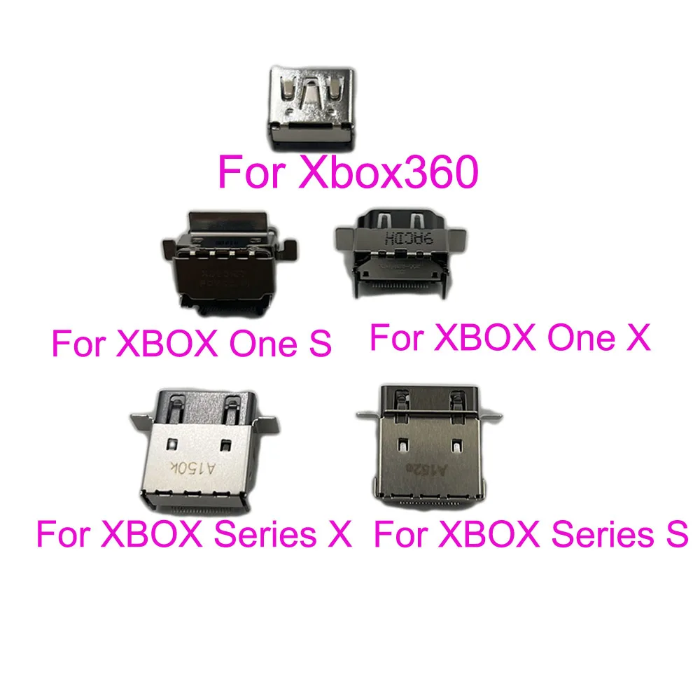 For XBOX ONE / 360 / Series X / S Console Original HDMI-Compatible Port HD Display Socket Connector Jack Interface Repair