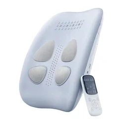 Wireless pulse vibration hot compress red light lumbar vertebra Waist massage therapy equipment