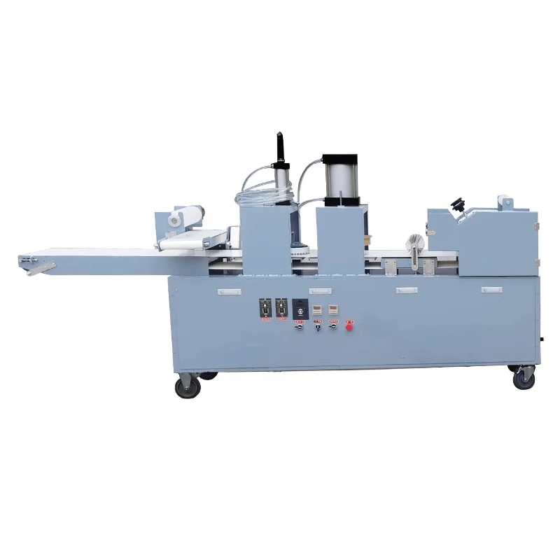 Commercial Automatic Pizza Crust Machine Arabic Bread Cutter Molder High Food Shop Restaurant Chapati Dough Roti Electric